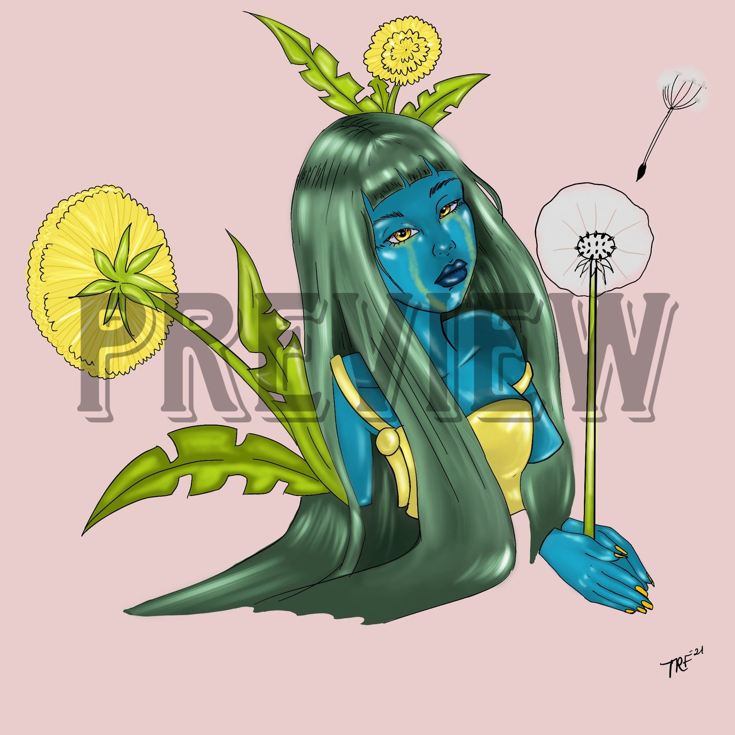 ‘Wishing on Weeds’ Print