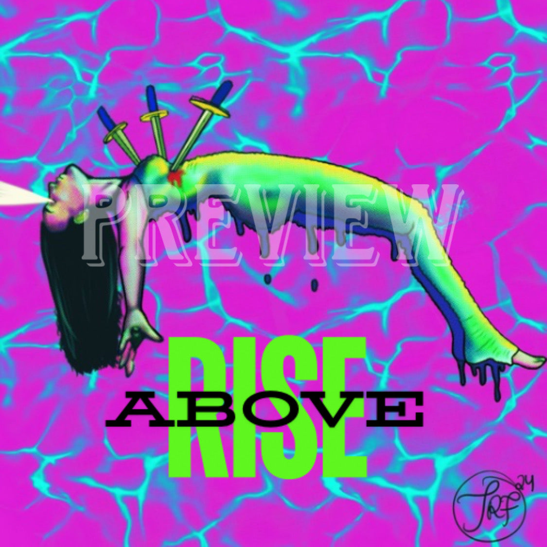 ‘3 of Swords’ Print