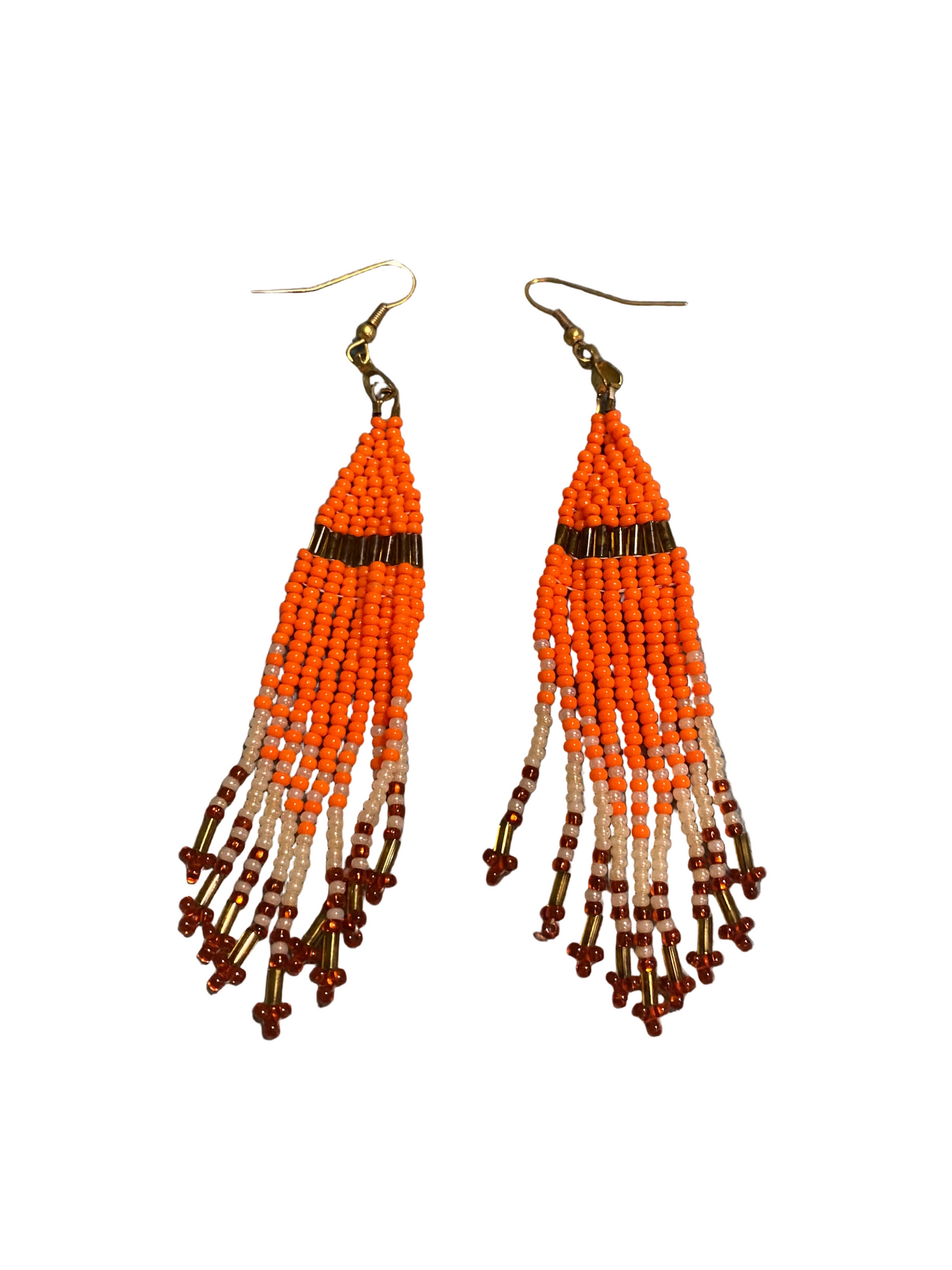 Orange dangly