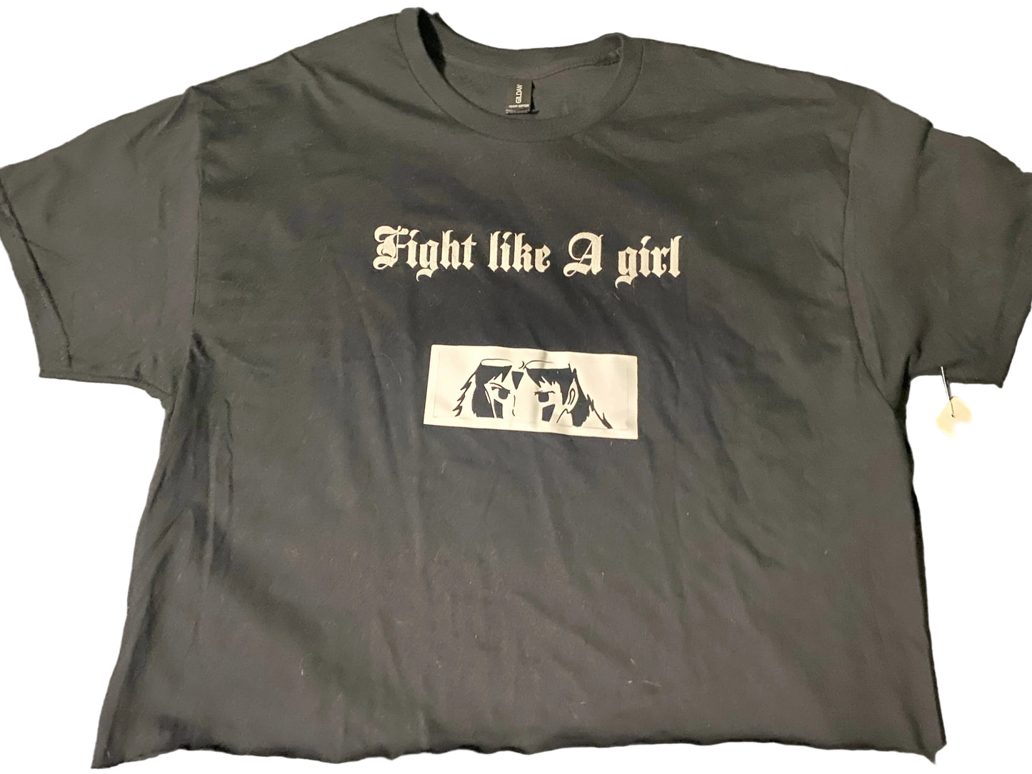 Fight like a Girl crop top