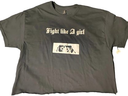 Fight like a Girl crop top