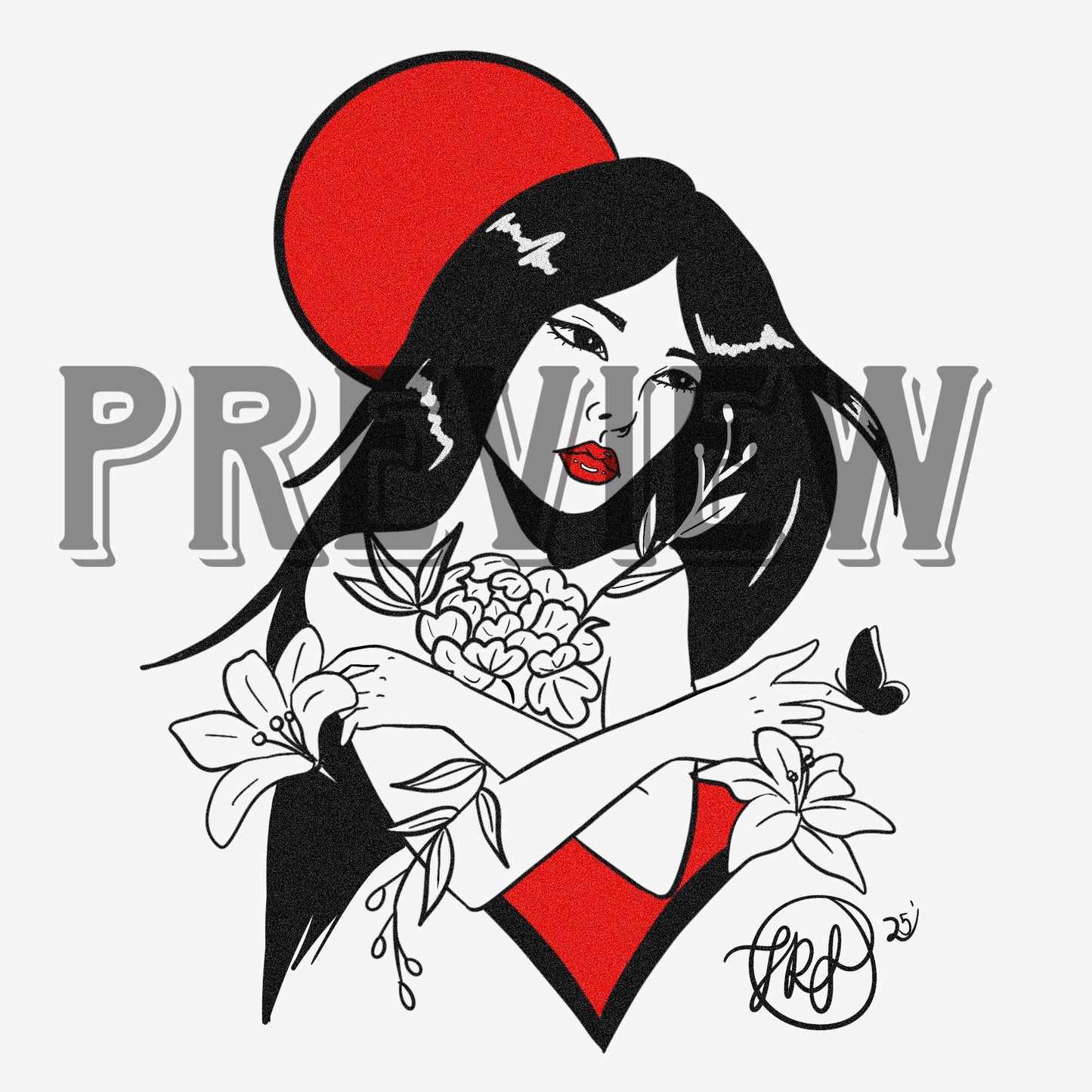 ‘Red Sun’ Print