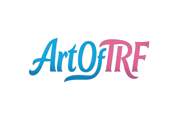 ArtOfTRF in blue and pink